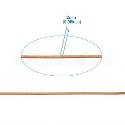 Cordon en cuir de vachette&nbsp;WL-TAC0001-2mm
