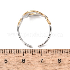 Offene Manschettenringe aus Edelstahl 304&nbsp;RJEW-P181-02B-A