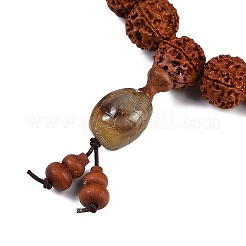 Braccialetto di perle di mala&nbsp;BJEW-P291-03-1