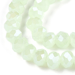 FilI di perline in vetro placcato&nbsp;LS-EGLA-A044-J3mm-A01