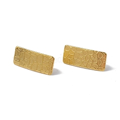 Boucles d'oreilles à tige en acier inoxydable 304 avec placage ionique (IP)&nbsp;EJEW-I284-23G