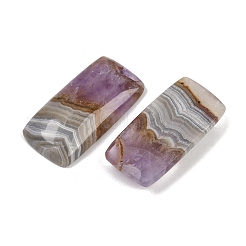 Pendentifs en agate dentelle améthyste naturelle&nbsp;G-A244-10A