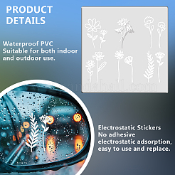 1 Stück wasserdichte elektrostatische PVC-Aufkleber&nbsp;DIY-OC0013-20D