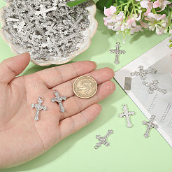 60 stücke legierung strass anhänger&nbsp;ALRI-CA0001-14