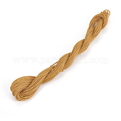 Cordon rond en polyester ciré&nbsp;YC-WH0005-16