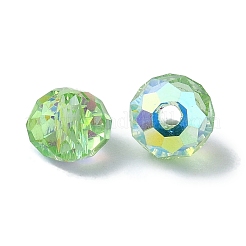 Perline in vetro placcato a colori&nbsp;EGLA-P059-03A-AB10