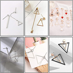 Kit de diy para hacer pendientes con dijes geométricos&nbsp;DIY-UN0002-98