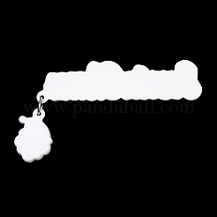 Cabujones de resina opaca con tema navideño&nbsp;CRES-D011-01C