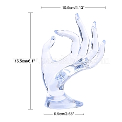 Handmodell mit Kunststoffring&nbsp;DIY-I047-04A