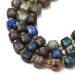 Natürliche Chrysokolla und Lapislazuli Perlen&nbsp;GG-CBAC972-A09-01
