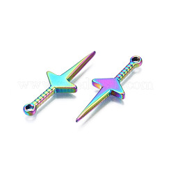 Colgantes de acero inoxidable 304 con revestimiento iónico (IP)&nbsp;STAS-N098-059