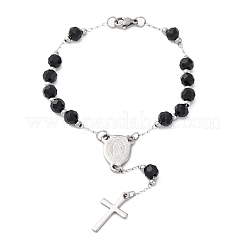 Bracciali a catena in acciaio inossidabile 304&nbsp;BJEW-A032-07P-01