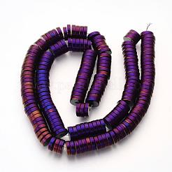 Fili distanziatori perline di ematite sintetica magnetica non magnetica&nbsp;G-Q486-74