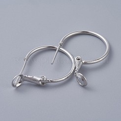Orecchini a cerchio in ottone&nbsp;KK-I665-26A-P