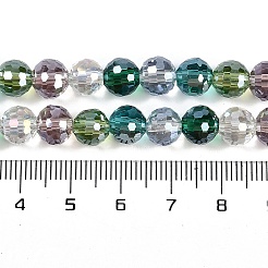 Chapelets de perles en verre électroplaqué&nbsp;EGLA-B009-03