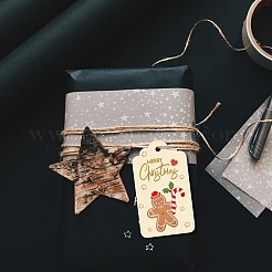 Étiquettes en papier thème noël&nbsp;X1-CDIS-H003-03
