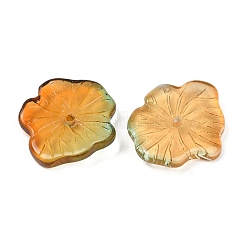 Perles en verre transparentes&nbsp;DGLA-E004-02L