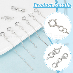 925 Sterling Silber Enden mit Kette&nbsp;FIND-GA00001