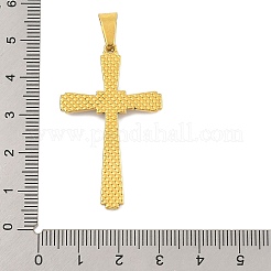 Pendentifs en acier inoxydable 304 avec placage ionique (IP)&nbsp;STAS-D112-04AG-04