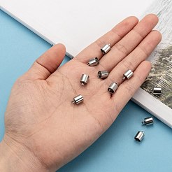 Emembouts de cordon en acier inoxydable 304 résistants au ternissement&nbsp;STAS-E020-7