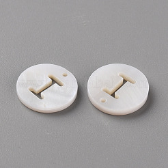 Pendentifs de coquillages d'eau douce naturelle&nbsp;SHEL-Q311-008I