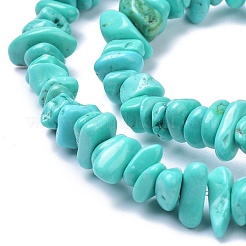 Fili di perline di magnesite naturale&nbsp;TURQ-P001-02A-07