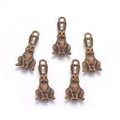 Pendentifs en alliage de style tibétain&nbsp;PALLOY-A15373-AB-NF