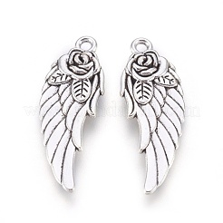 Pendentifs en alliage de style tibétain&nbsp;TIBEP-48529-AS-FF