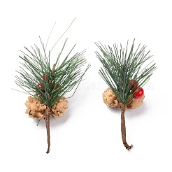 Kunststoff künstliche Winterweihnachtssimulation Kiefer wählt Dekor&nbsp;DIY-P018-G01