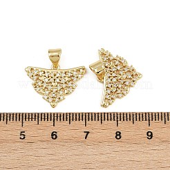 Messing micro pave klare zirkonia anhänger&nbsp;KK-A269-33G