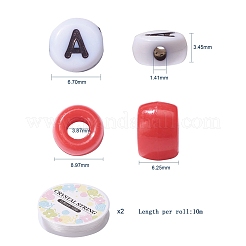Braccialetti elasticizzati fai-da-te da 1000 pz che creano kit per la giornata dei bambini&nbsp;DIY-YW0001-87