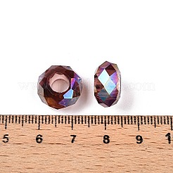 Abalorios europeos de cristal transparente&nbsp;GPDL-N005-D14mm-A08