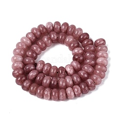 Chapelets de perles de jade blanche naturelle&nbsp;G-Q613-01F-32