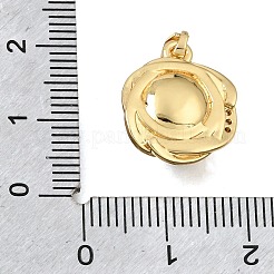 Pendentifs en laiton zircon cubique transparent&nbsp;KK-C263-19G