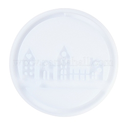 Stadtschilder mit Windspiel verziert Silikonform&nbsp;LS-SIMO-S001-01D