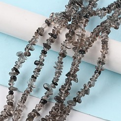 Natürliche Eis Obsidian Perlen Stränge&nbsp;G-G0003-B03