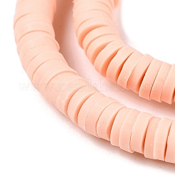 Perle piatte tonde polimero a mano di argilla&nbsp;CLAY-R067-12mm-13