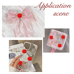 80pcs cabochons en résine opaque&nbsp;RESI-DC0001-61A