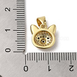 Pendentifs de placage en laiton&nbsp;KK-M271-09G