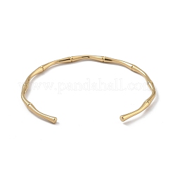 Bracelets manchettes en acier inoxydable 304 avec placage ionique (IP) pour femmes&nbsp;BJEW-Z078-05G