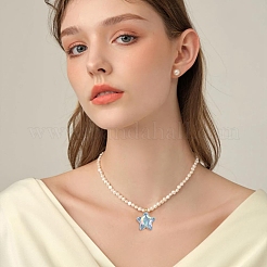 60 Stück 3 Stile UV-Beschichtung transparente Acrylperlen&nbsp;MACR-YW0004-71