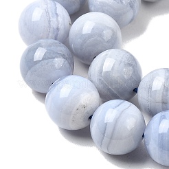 Naturali pizzo blu agata perline fili&nbsp;G-G344-A06-10mm
