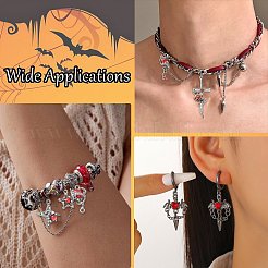 16 pz 8 stili di pendenti in lega e resina con strass&nbsp;FIND-CJ0005-96