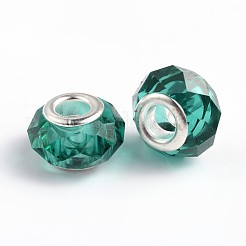 Perles européennes en verre manuels&nbsp;X-GPDL25Y-68