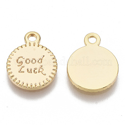 Charms in ottone&nbsp;KK-T055-010G-NF