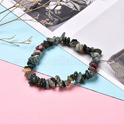 Bracciali elasticizzati con pietre naturali miste e perline per ragazze donne&nbsp;BJEW-JB06647