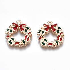 Pendentifs d'émail en alliage&nbsp;ENAM-Q442-033-RS