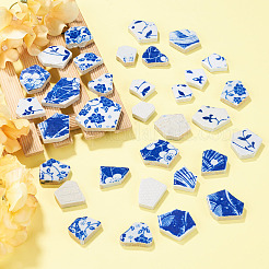 Cabochons en porcelaine&nbsp;PORC-TA0001-74