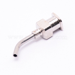 Aiguilles de distribution à pointe émoussée en acier inoxydable&nbsp;TOOL-WH0121-60B