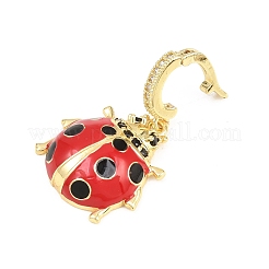 Colgante micropavé cubic zirconia de latón&nbsp;KK-H268-05A-G